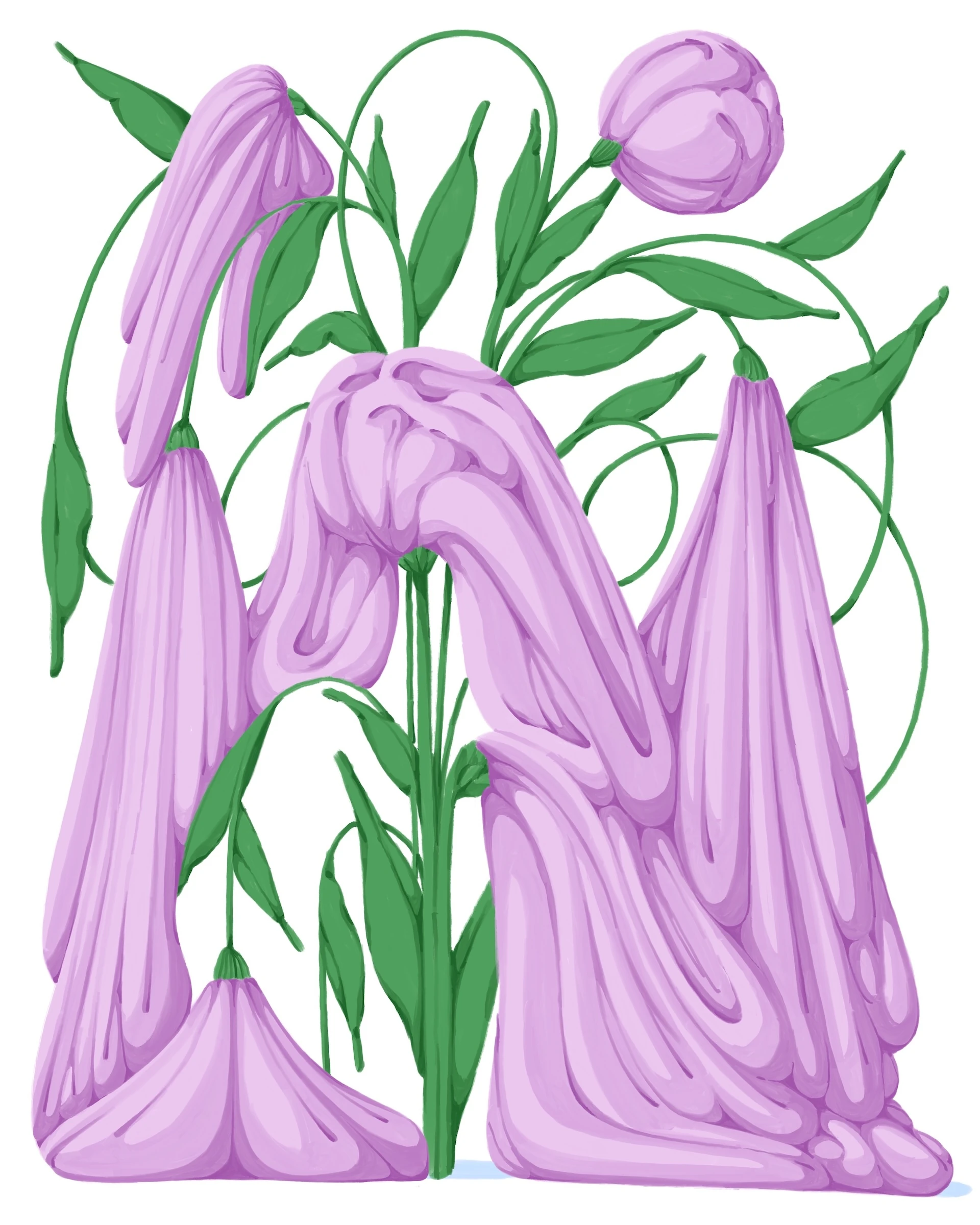 Melting Flowers — artwork by Florian Meissner